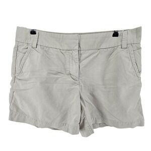 J.Crew Tan Broken-In Chino Shorts 12 Classic Twill Khaki 100% Cotton